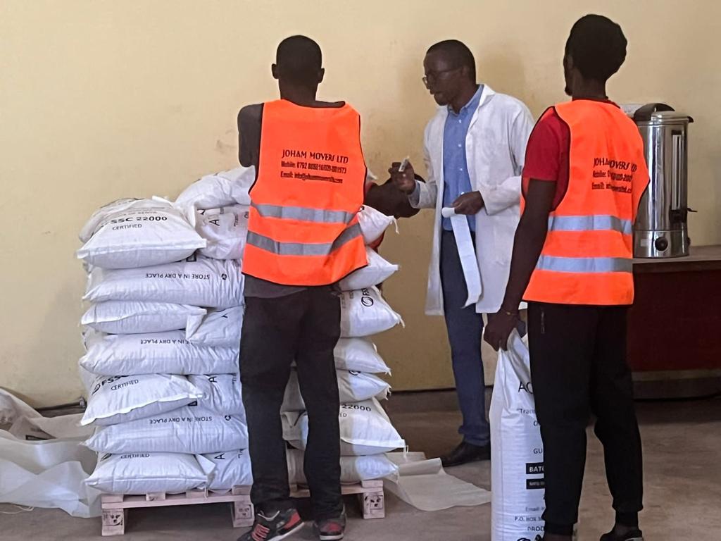 Batching confirmation during palletizing