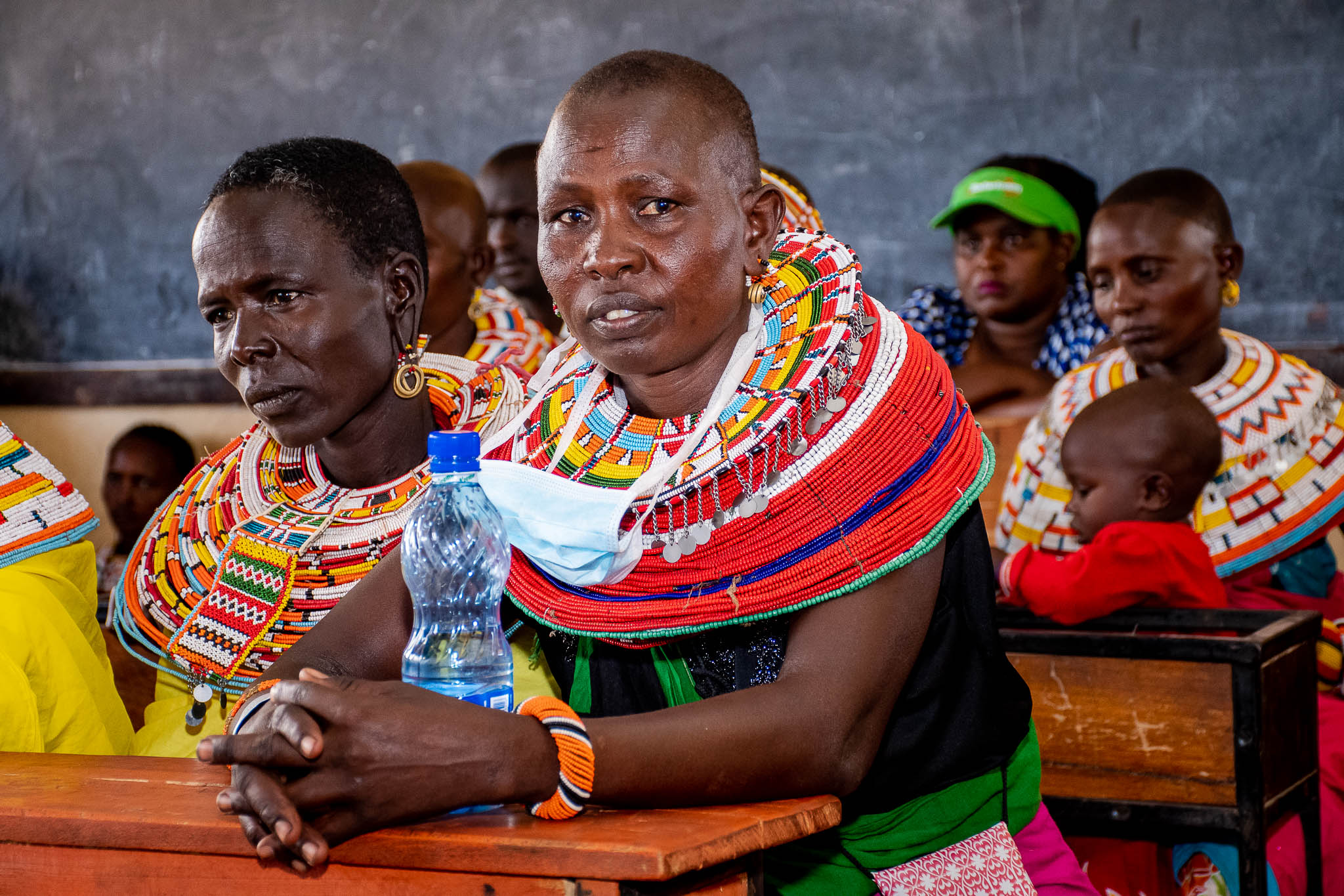 Team conducting collector training