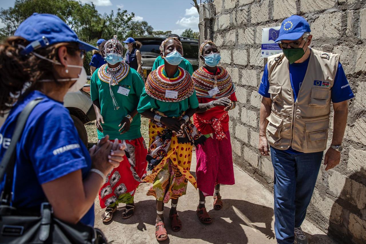 EU Vice President Borrell visiting Isiolo bulking centre
