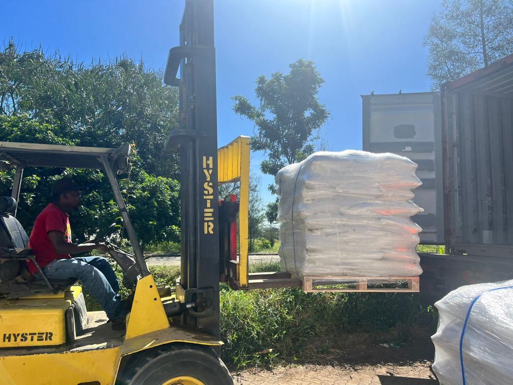 Gum Arabic loading for export